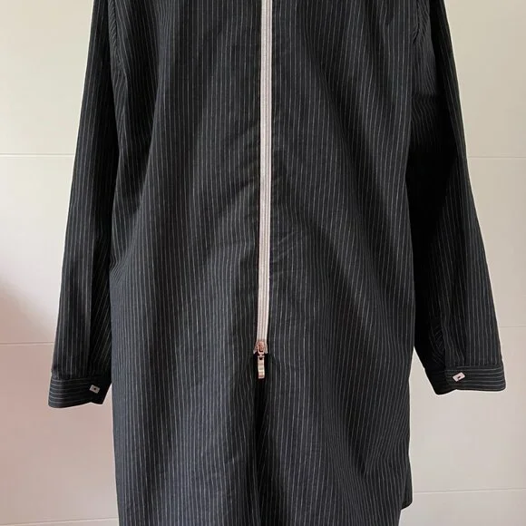 IC by Connie K Navy Blue Striped Tunic Blouse - Picture 3 of 5
